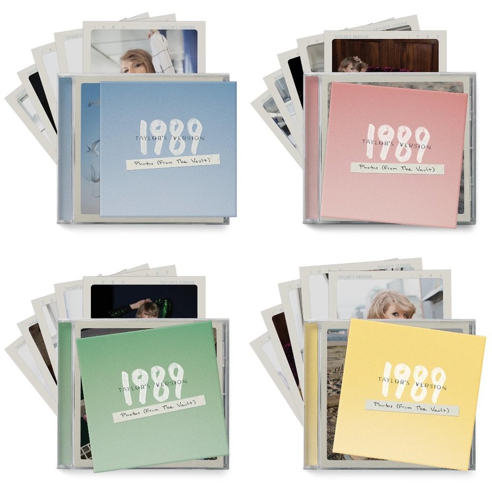 Taylor Swift 1989 Deluxe CD Full Set with Polaroids Taylor's Version Limited